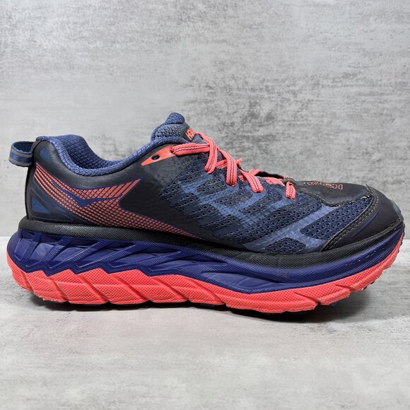Hoka One One Stinson ATR 4 Trail Running Shoes - Women's Size 6.5 - Blue - Picture 2 of 10